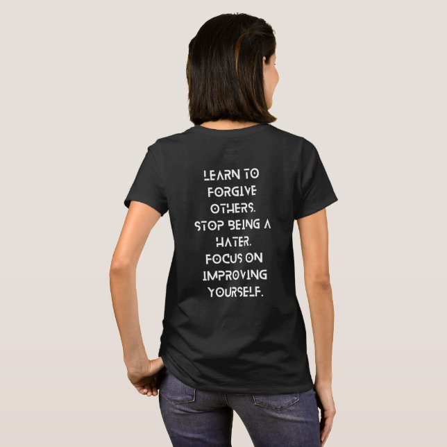T-shirt forgiveness (Dos entier)