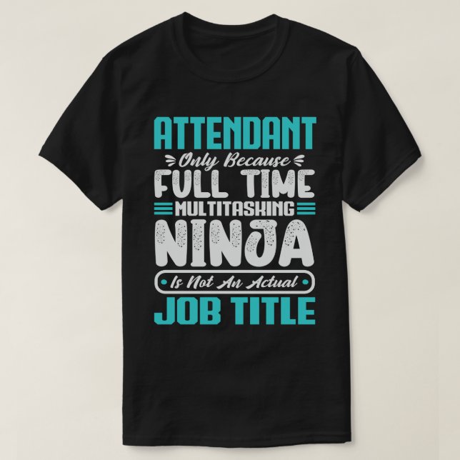 T-shirt Formateur multitâche d'agent Compétence profession (Design devant)