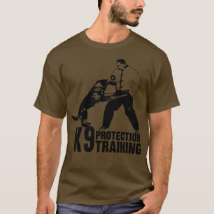 T-shirt Formation à la protection K9