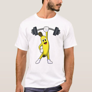 T-shirt Formation Banana at Strength avec Barbell