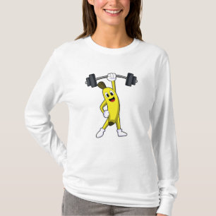 T-shirt Formation Banana at Strength avec Barbell