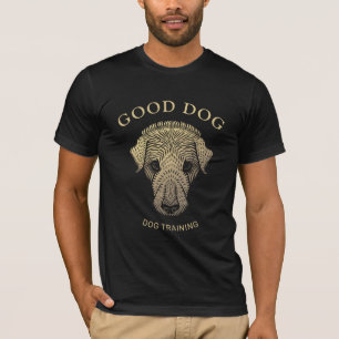 T-shirt Formation d'entraîneur de chien d'or