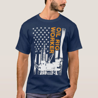 T-shirt Formation des ouvriers des plates-formes pétrolièr