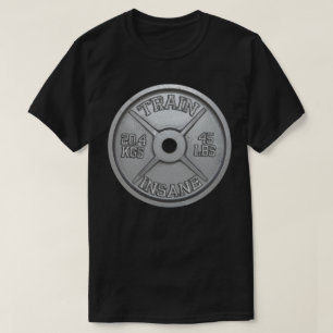 T-shirt Formation fou (Barbell Plate) Motivation