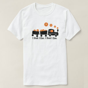 T-shirt Formation Pickball Je Dink Je Peux Orange Ball