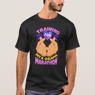 T-shirt Formation Pour Mon K Drama Marathon Coréen Ventila