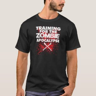 T-shirt Formation pour Zombie Apocalypse drôle Zombie Hu