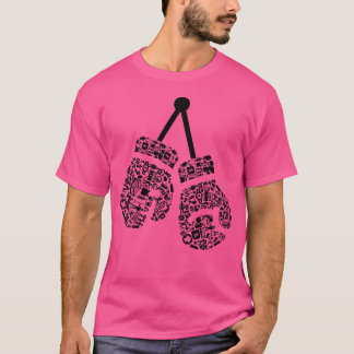 T-shirt Forme Collage de la boîte Gants Chemise Boxer Chem