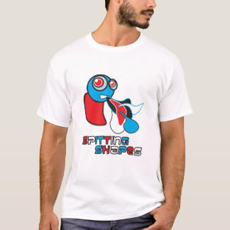T-shirt Formes de crachement