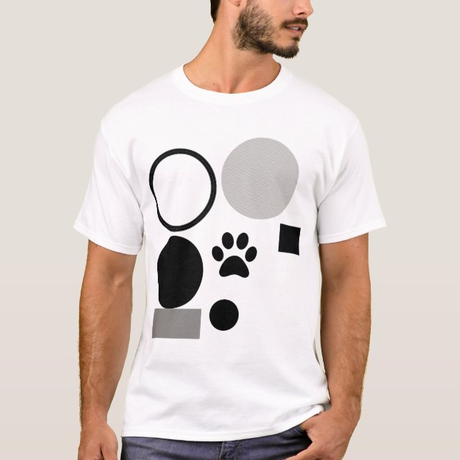T-shirt Formes minimalistes modernes (Devant)