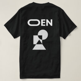 T-shirt Formes opaques Oen