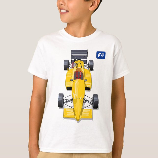T-shirt Formula 1 race car (Devant)