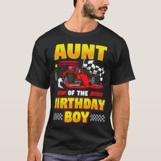 T-shirt Formula Race Voiture Tante d'anniversaire Boy Part