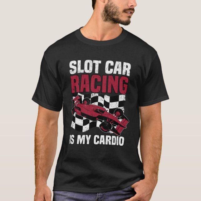 T-shirt Formula Slot Car Racing (Devant)