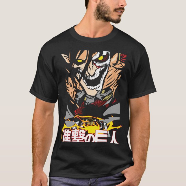 T-shirt Formulaire final Eren Yeager Chemise (Devant)