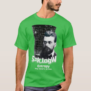 T-shirt Formule Boltzmann Entropy Physique théorique et