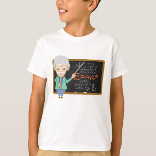 T-shirt Formule EMC2 du professeur de sciences