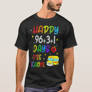 T-shirt Formule Mathématique 100 Jours D'école Maternelle 