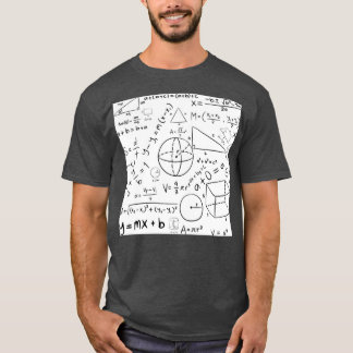T-shirt Formules mathématiques
