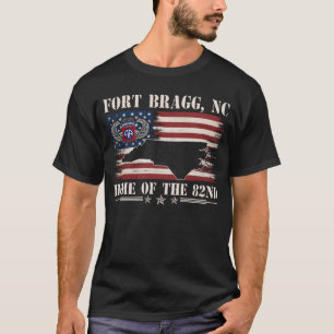 T-shirt Fort Bragg NC Home Of The 82nd Airborne 