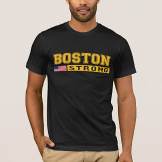 T-shirt FORT de drapeau de BOSTON États-Unis