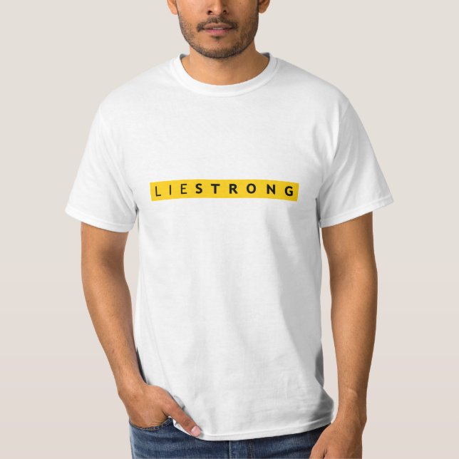 T-shirt FORT de MENSONGE - parodie de Lance (Devant)