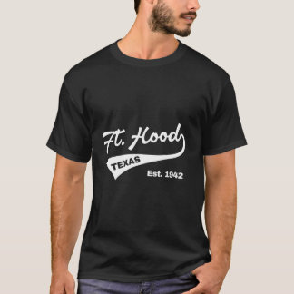 T-shirt Fort Hood Texas Ft Hood Tx Établie en 1942
