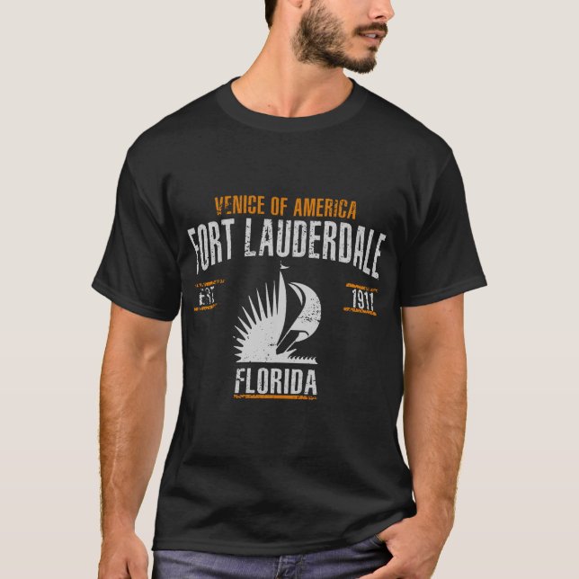T-shirt Fort Lauderdale (Devant)