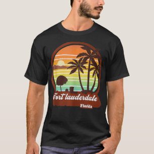 T-shirt Fort Lauderdale Florida Beach Souvenir FT Lauderda
