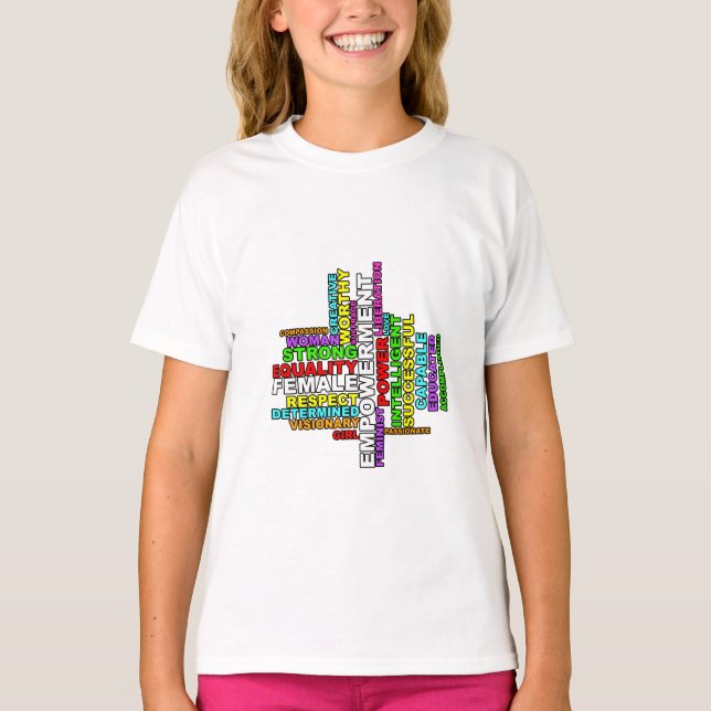 T-shirt Forte femme Word Cloud (Devant)
