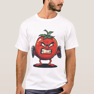 T-shirt Forte tomate : Fitness avec une torsion