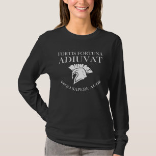 T-shirt Fortis Fortuna Adiuvat Ergo Sapere Aude Empire Rom