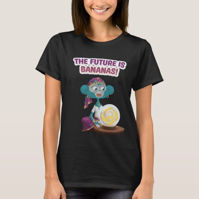 T-shirt Fortune teller monkey (Devant)