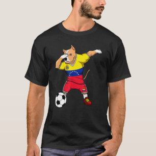 T-shirt Fosse de Dabbing Pitbull Chien Vénézuela Supporter