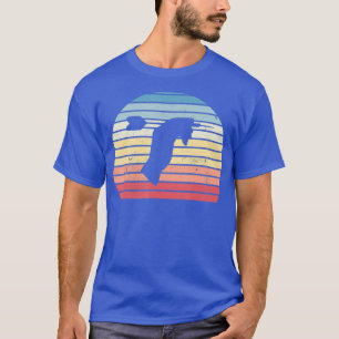 T-shirt Fosses rétro Jetant Cadeau Sunset Vintage