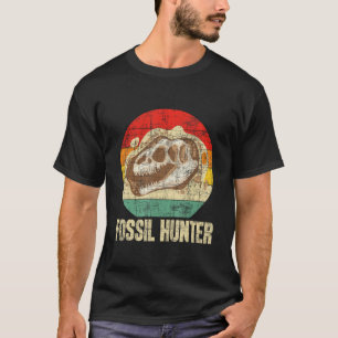 T-shirt Fossil Hunter - Paléontologie Rétro Paléontologist