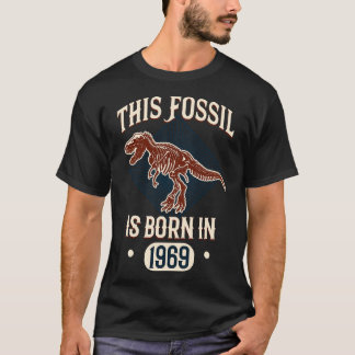 T-shirt Fossil TRex Funny Anniversaire S