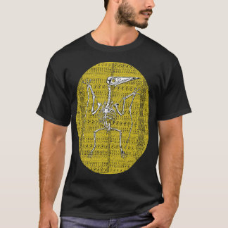 T-shirt fossile de Pterodactyle en Motif hawaïen