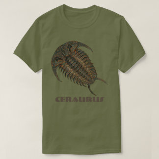 T-shirt Fossile de Trilobite Ceraurus