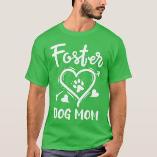 T-shirt Foster Chien Maman Chien Adoption garçon amis