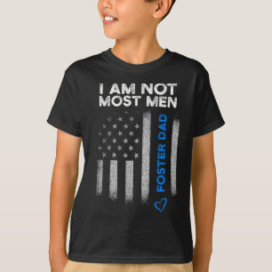 T-shirt Foster Parent Papa La plupart des hommes Soins d'a