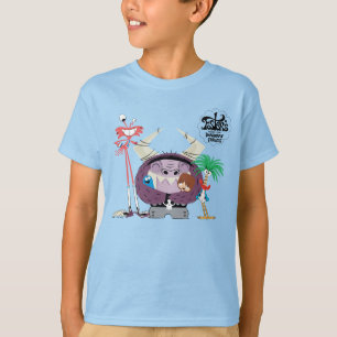 T-shirt Foster's Home for Imaginary Friends Groupe Hug