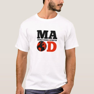 T-shirt FOU de destruction mutuellement assurément