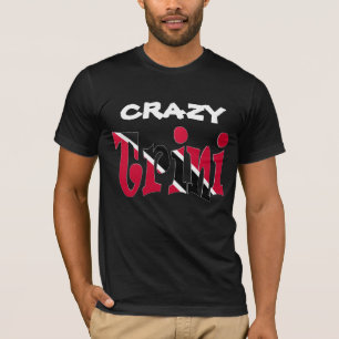 T-shirt fou de drapeau de Trini