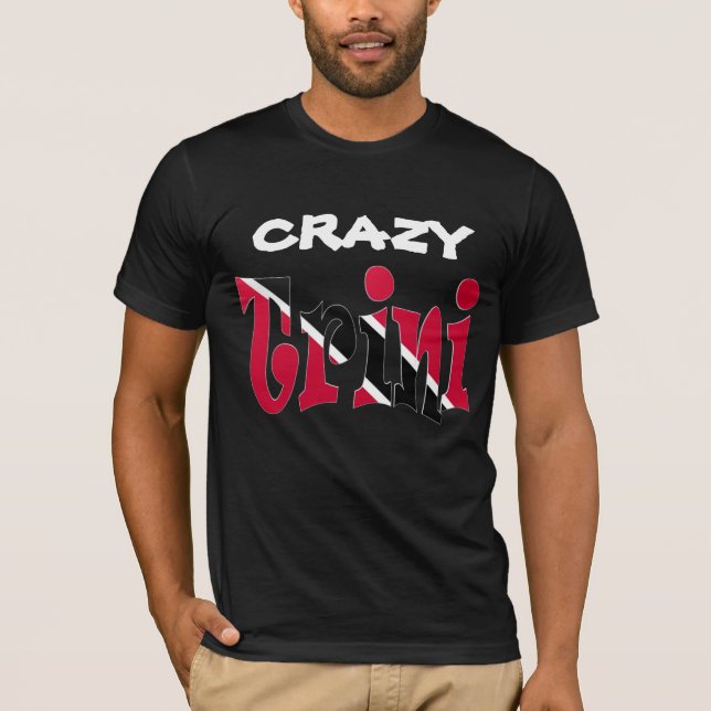 T-shirt fou de drapeau de Trini (Devant)
