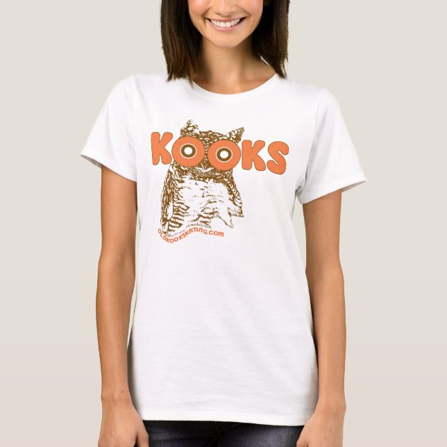 T-shirt fou de hibou (Devant)