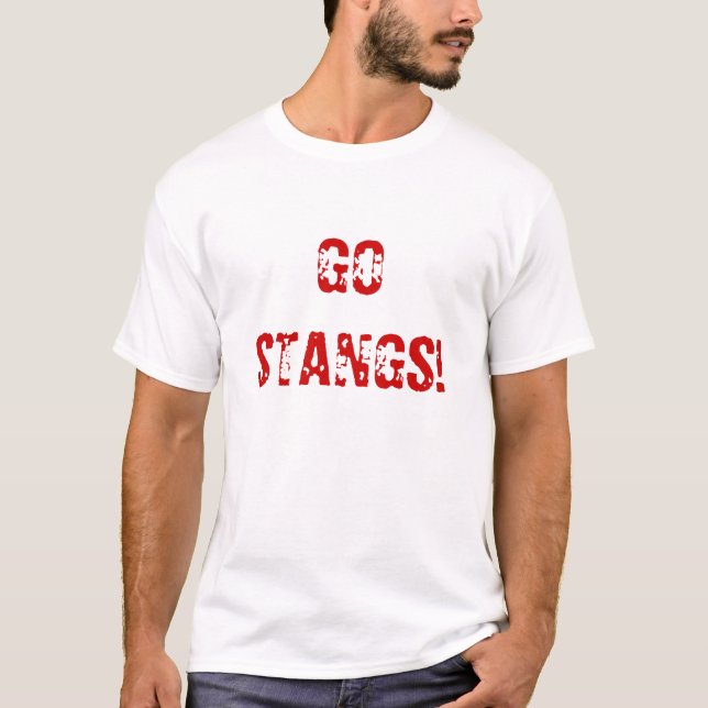 T-shirt Fou de mustang (Devant)
