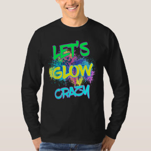 T-shirt Fou Fou Fou Fou Fou 80s Retro Costume Partie