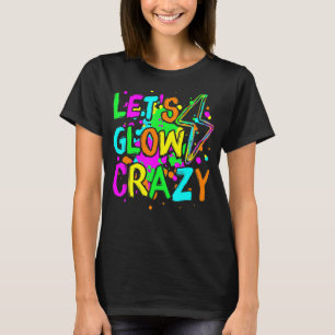 T-shirt Fou Fou Fou Fou Fou 80s Retro Pour Parti Lo
