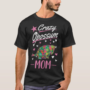 T-shirt Fou Opossum maman Opossum fille